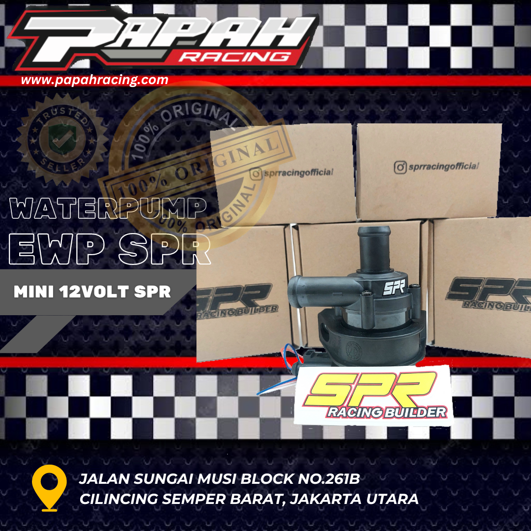 EWP WATERPUMP SPR MINI 12VOLT SPR LENGKAP SOKET
